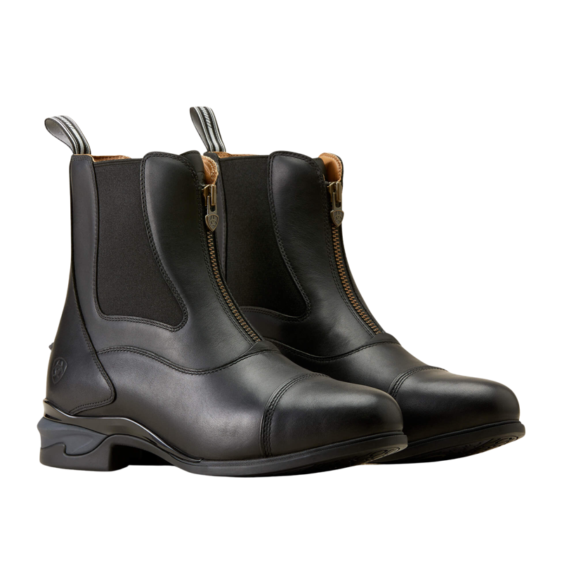 Ariat Men's Devon Zip Paddock Boot in Black-5